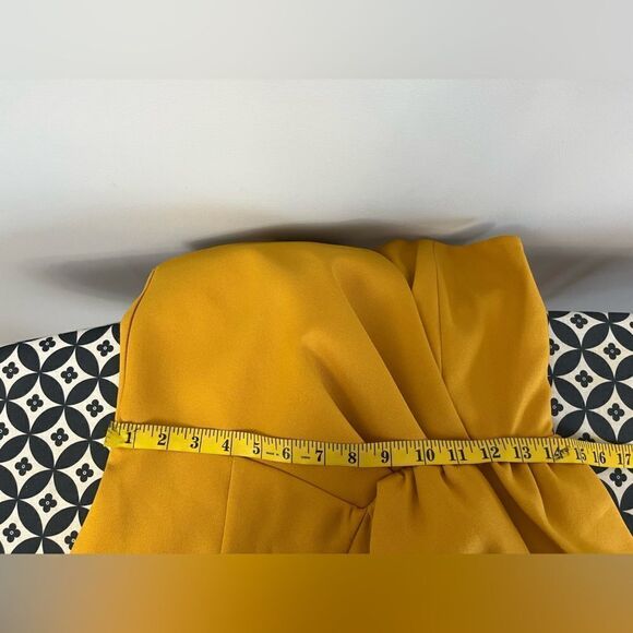 Elliatt Reception Cascade Ruffle Coctail Strapless Dress NWT - Picture 11 of 13